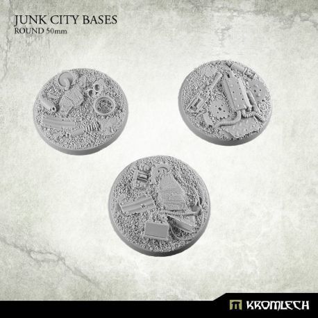 JUNK CITY BASES ROUND 50MM