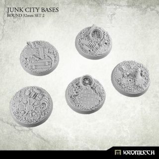 JUNK CITY BASES ROUND 32MM SET 2