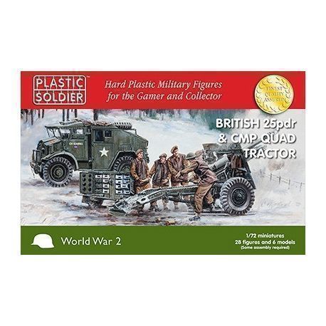 1/72nd British 25pdr & CMP Quad Tractor