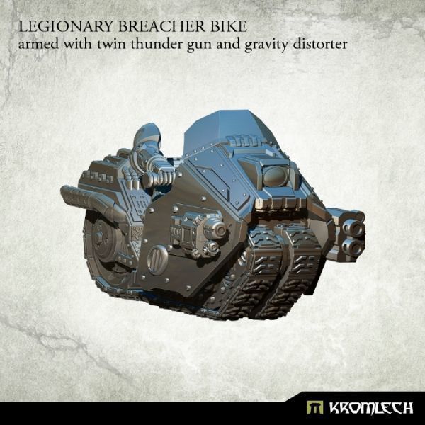 gravity distor Kromlech Resin KRM107 Legionary Breacher Bike twin thunder gun