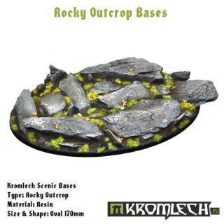 ROCKY OUTCROP BASES, OVAL 170MM