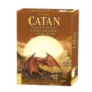 Catan - Tesoros Dragones y Aventureros