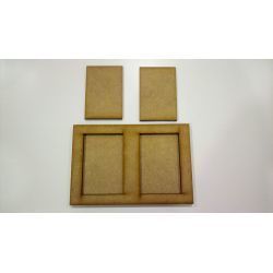 Movement Tray 120x80mm, bases 40x60mm