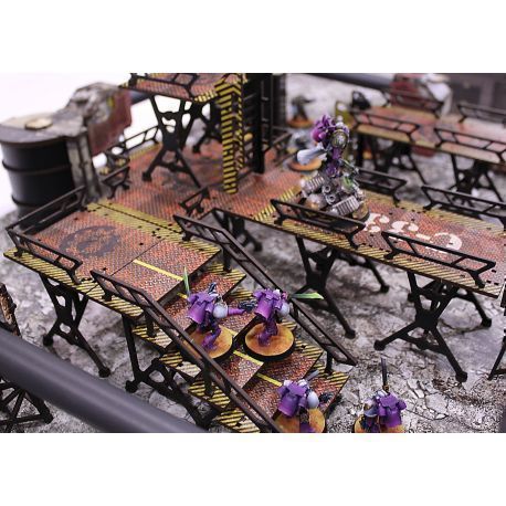 Industry Of Murder Table Set