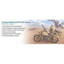 German Motorcycle R75 with Sidecar - DAK