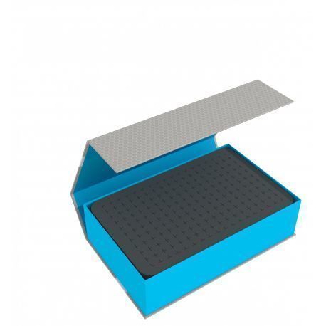 Feldherr Magnetic Box blue with 60 mm pick and pluck foam for custom projects