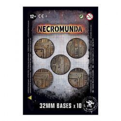 NECROMUNDA 32MM BASES (X10)