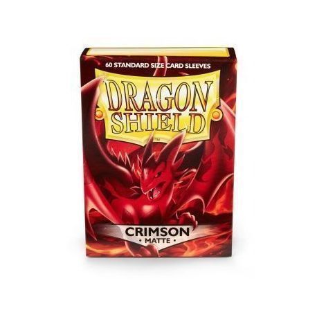 FUNDA MATE DRAGON SHIELD CRIMSON (60)