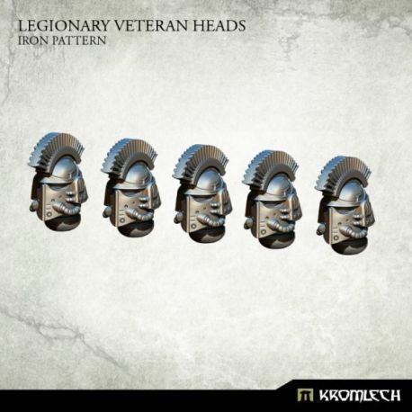 LEGIONARY VETERAN HEADS: IRON PATTERN (5)