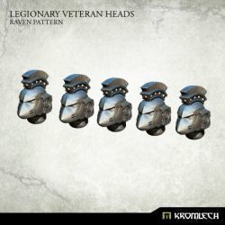 LEGIONARY VETERAN HEADS: RAVEN PATTERN (5)