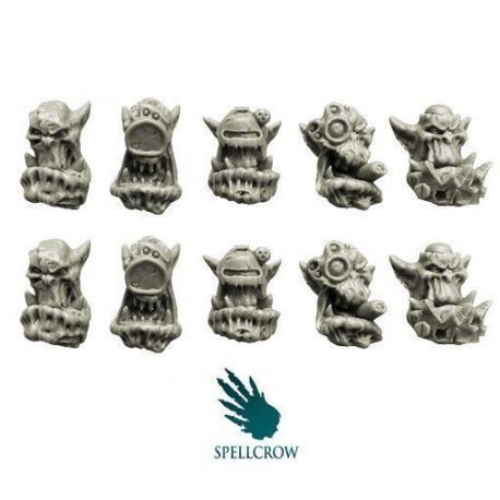 Orcs Bulky Cyber Heads