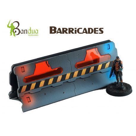 Barricades escenografía para wargames  28mm