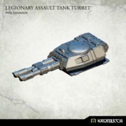 Legionary Assault Tank Turret: Twin Lascannon (1)