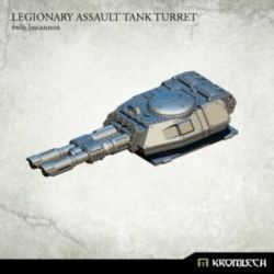 LEGIONARY ASSAULT TANK TURRET:TWIN LASCANNON (1)