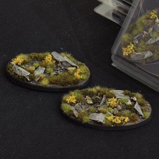 Highland Bases Oval 90mm (x2)