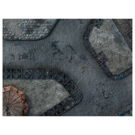 KT Mat Imperial City -1- 22"x30" Compatible with Warhammer, Warhammer 40K and other Wargames