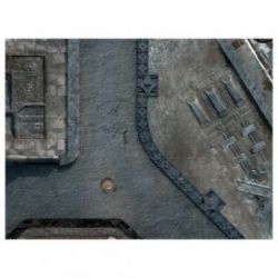 KT Mat Imperial City -4- 22"x30" Compatible with Warhammer, Warhammer 40K and other Wargames