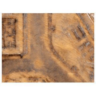 KT Mat Imperial City Desert -4- 22"x30" Compatible con Warhammer, Warhammer 40K y otros Wargames