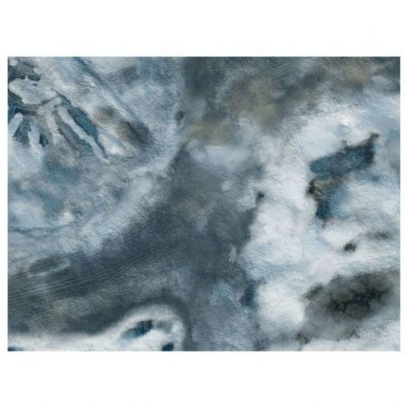 KT Mat Imperial City Winter -3- 22"x30" Compatible with Warhammer, Warhammer 40K and other Wargames