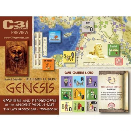Genesis - Mounted Map board (INGLES)