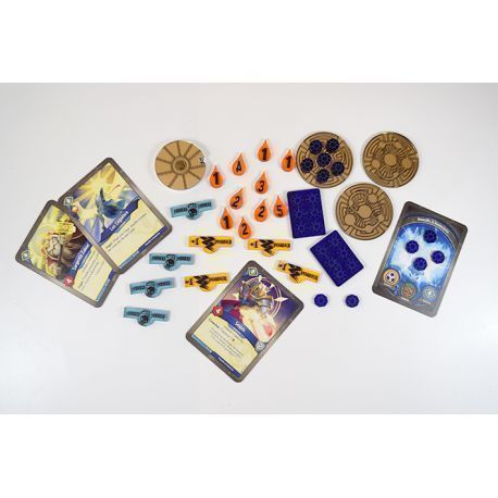 GOLD Keyforge Compatible Token Set