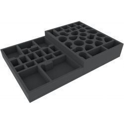 Feldherr foam tray set for Warhammer Quest: Blackstone Fortress board game box