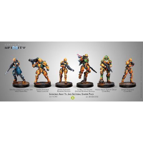 INVINCIBLE ARMY YU JING SECTORIAL STARTER PACK