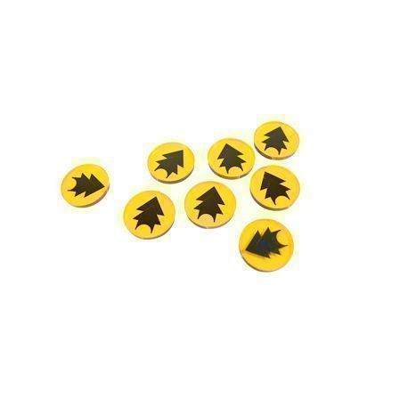 Comand Force Tokens Yellow