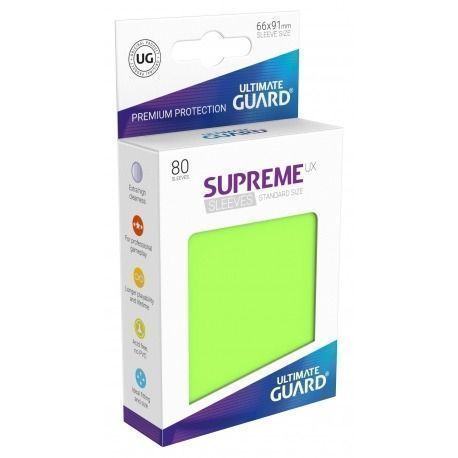 Fundas Supreme UX Color Verde Claro (80 unidades)