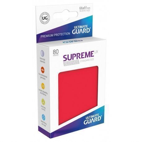 Fundas Supreme UX Color Rojo (80 unidades)