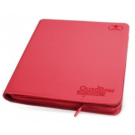 Álbum 12 - Pocket QuadRow Zipfolio XenoSkin Rojo