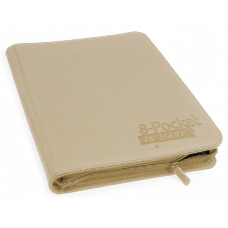 ÁLBUM 8 - POCKET ZIPFOLIO BEIGE