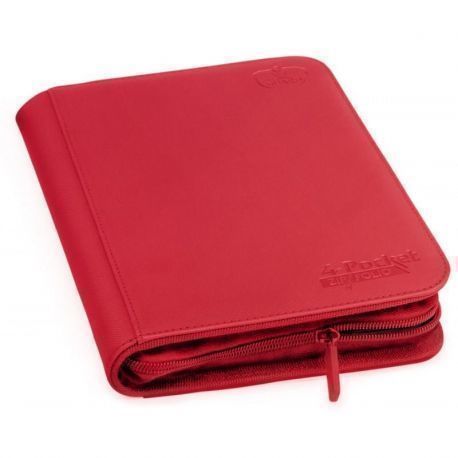 Álbum 4 - Pocket Zipfolio Xenoskin Rojo