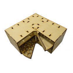 Fidalgo P26 Corner 30x30cm Racks para pintura modelismo y wargames