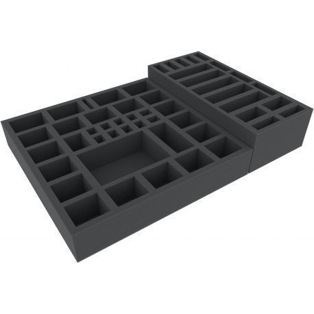 Foam tray set for Necromunda: Underhive boardgame box