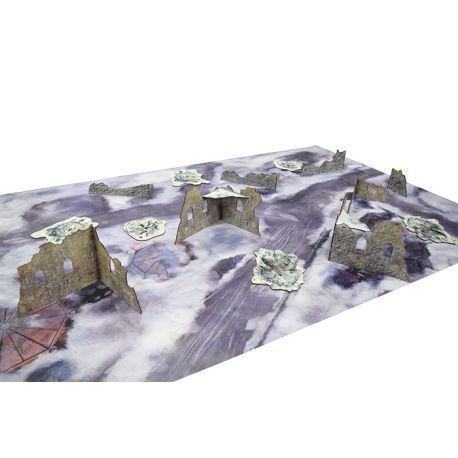 Essential Terrain Set. VALHALLA RUINS + MAT