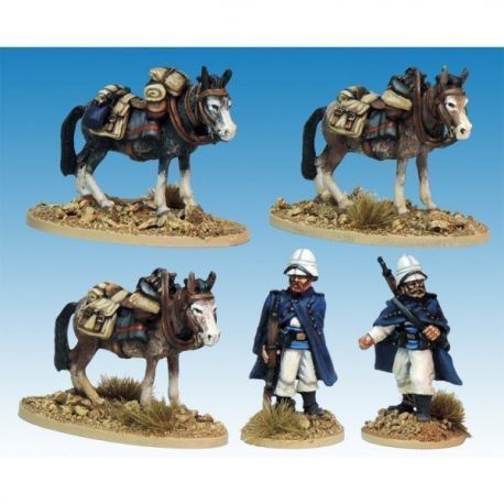 Legion Mounted Company Mule holders.