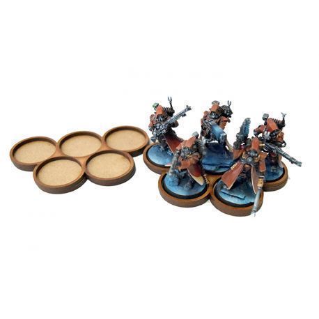 Apocalypse Movement Tray 25mm (5 holes) X2