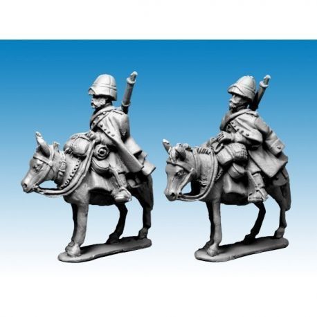 Mounted Legion Company in Great Coats and Sun Helmets