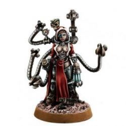 MECHANIC ADEPT FEMALE TECH PRIEST WITH TENTACLES