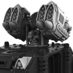 IMPERIAL W-WIND MISSILE LAUNCHER TURRET [CONVERSION SET]