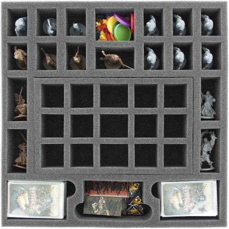 FOAM TRAY SET FOR ZOMBICIDE BLACK PLAGUE