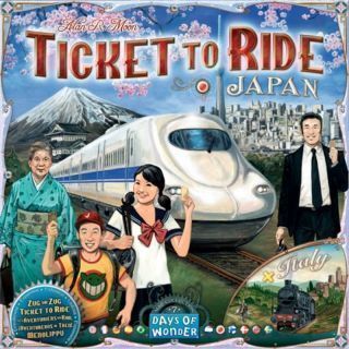 AVENTUREROS AL TREN ! JUEGO DE TABLERO ITALIA & JAPÓN EXPANSION