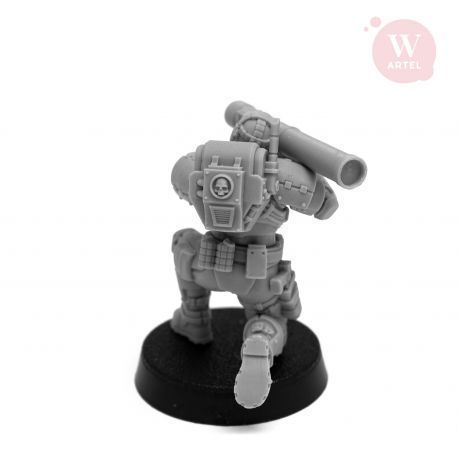 Scout`n`Recon Heavy Weapon Specialist 28mm scale