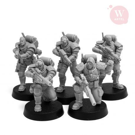 Scout`n`Recon Squad 28mm scale (5 scouts)