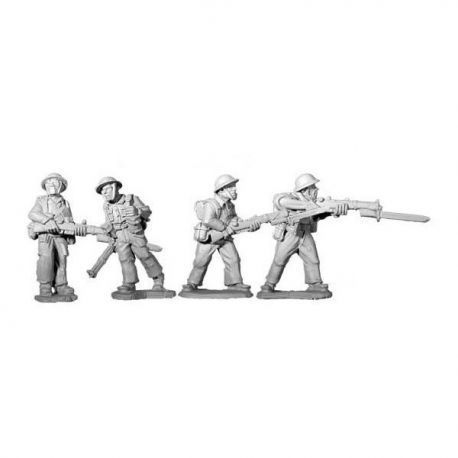 British 8th Army Riflemen