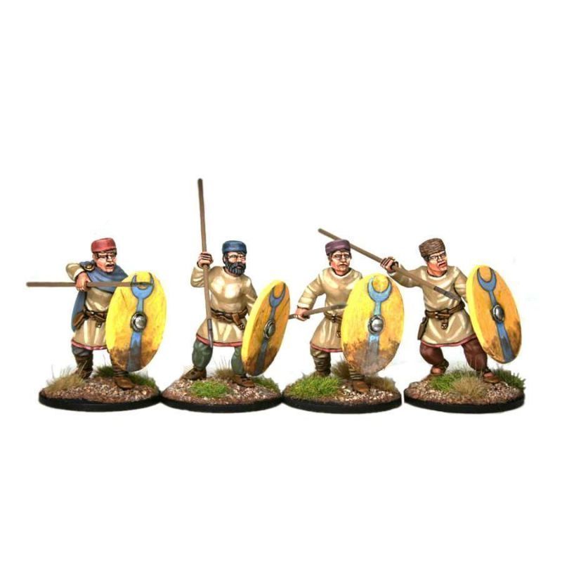 Late Roman Unarmoured Infantry in Hats - Bandua Wargames Tienda de ...