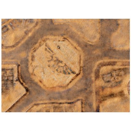 9ED 44'x60' Imperial City Desert 2 Compatible with Warhammer, Warhammer 40K and other Wargames