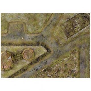 9ED 44'x60' Imperial City Jungle 1 Compatible with Warhammer, Warhammer 40K and other Wargames