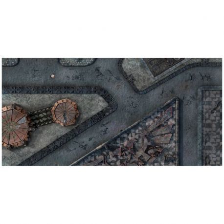 9ED 44'x90' Imperial City 1 Compatible with Warhammer, Warhammer 40K and other Wargames